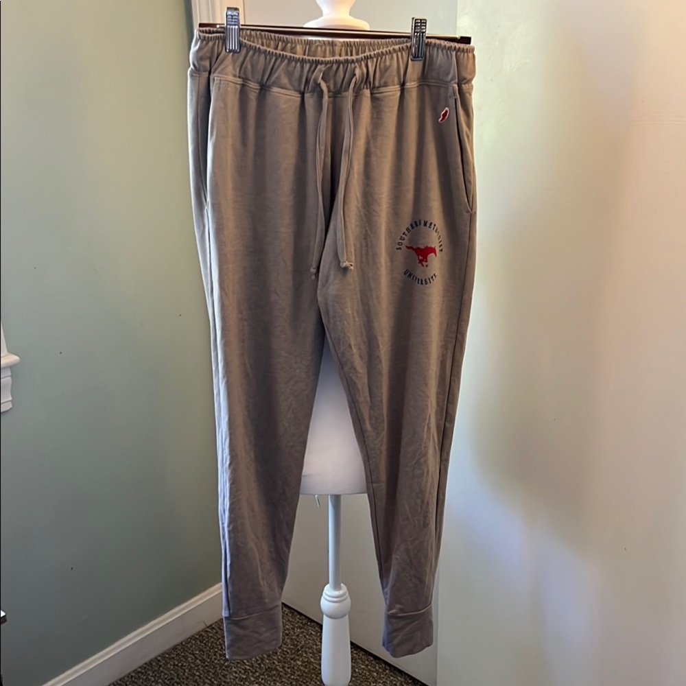 SMU Men's Gray Sweatpants